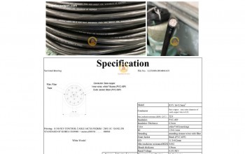 Cáp Điều Khiển Sangjin Không Lưới 16 Core x 0,5 mm² (Sangjin RVV 16x0,5mm²): Sự Lựa Chọn Hiện Đại Cho Hệ Thống Điều Khiển Công Nghiệp