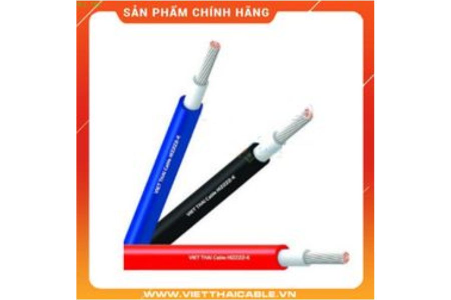 Cáp Năng Lượng Mặt Trời DC (DC Solar Cable) Việt Thái Cable: H1Z2Z2-K-1.5kV, TC EN 50168